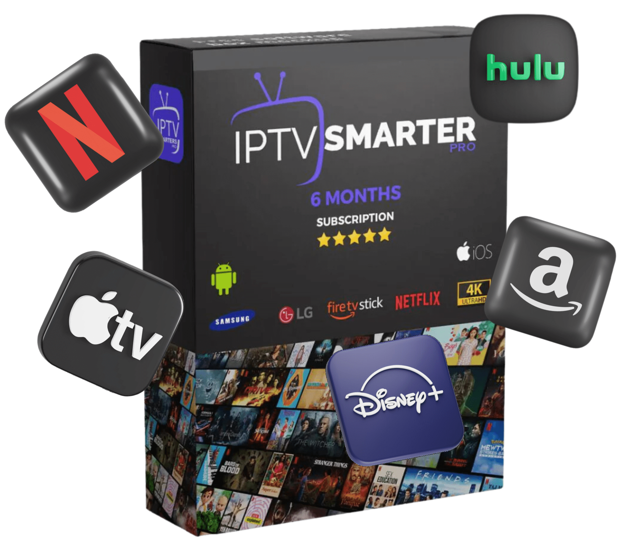 IPTV Smarters Pro 6 Monate: 35.000 Kanäle 4K